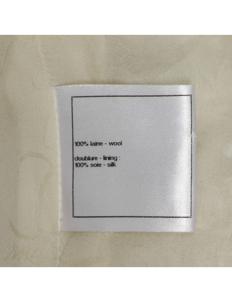 Veste longu CHANEL beige T44