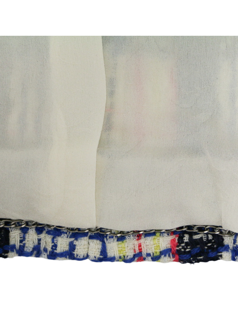 Veste CHANEL tweed multicolore