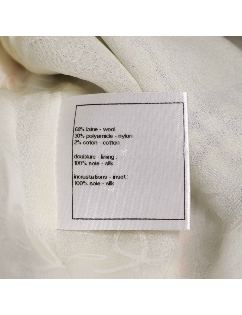 Veste CHANEL tweed multicolore