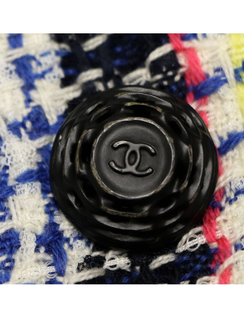 Veste CHANEL tweed multicolore