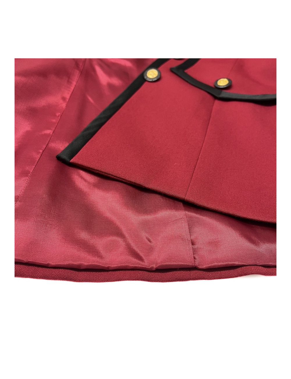 CHANEL wool geometric dress