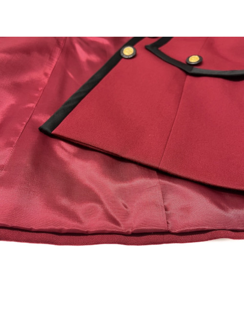 CHANEL wool geometric dress