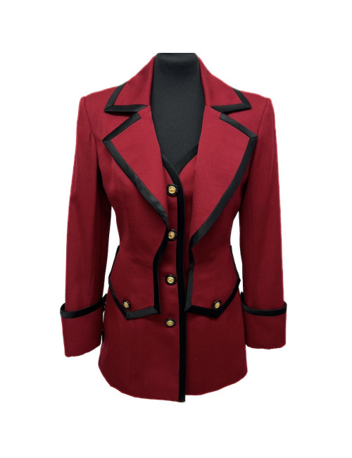 Glamorous red CHANEL dress