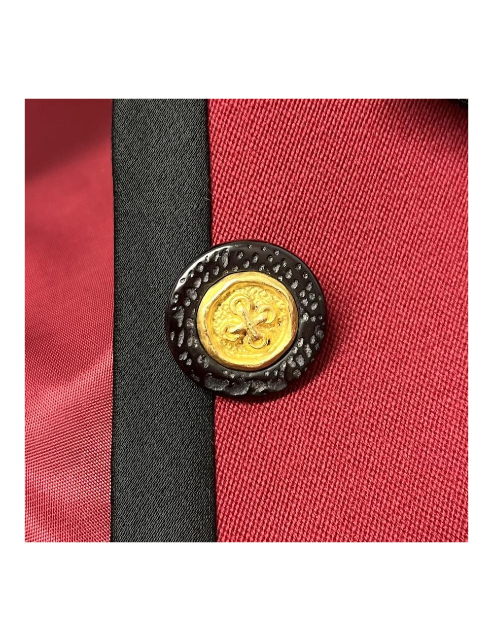 Classic blue CHANEL dress