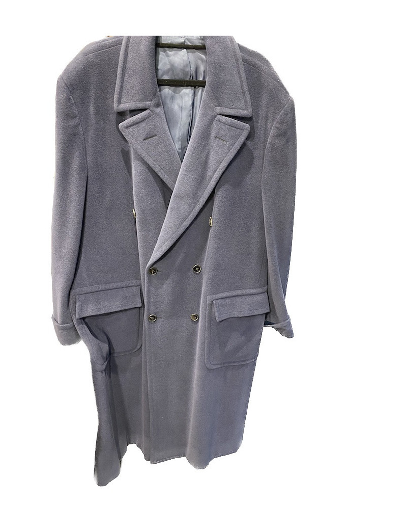 Rodingote HERMES bleu gris