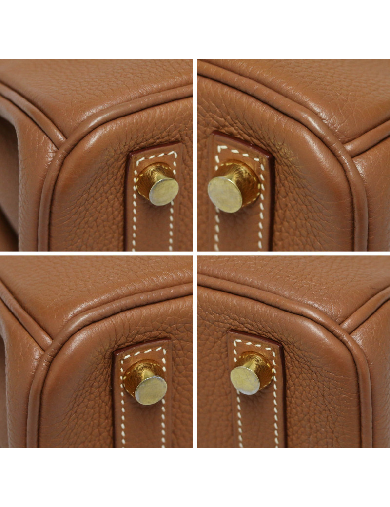 Birkin 25 Hermès togo gold : livraison express dans le monde entier