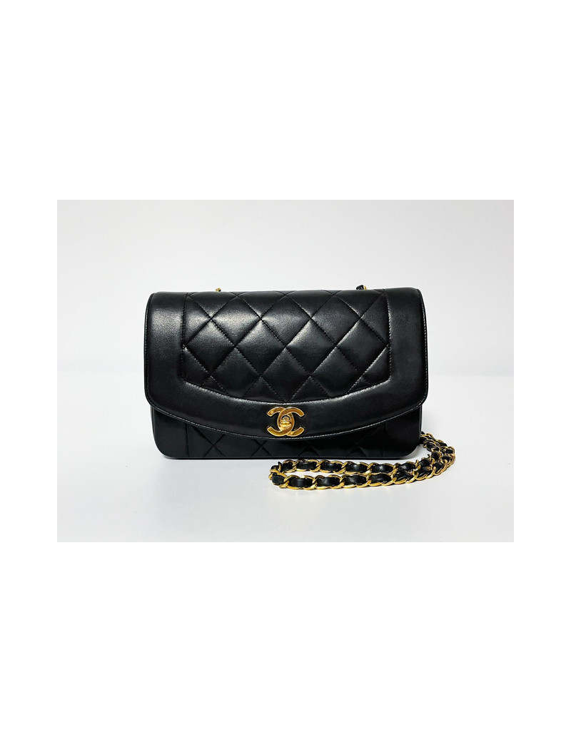 Sac Diana small CHANEL noir