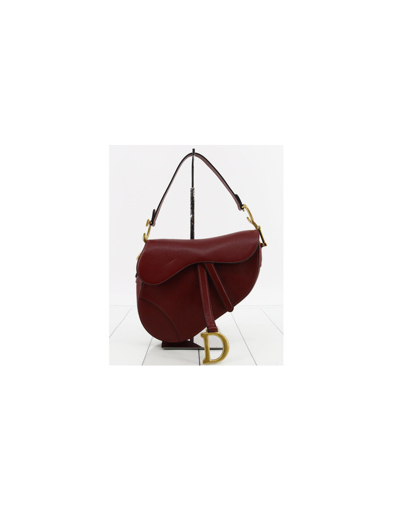 Sac saddle bordeaux DIOR vintage