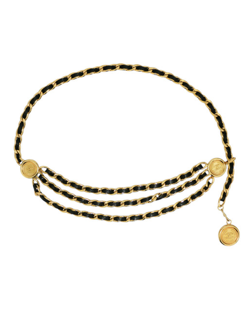Ceinture CHANEL chaine triple