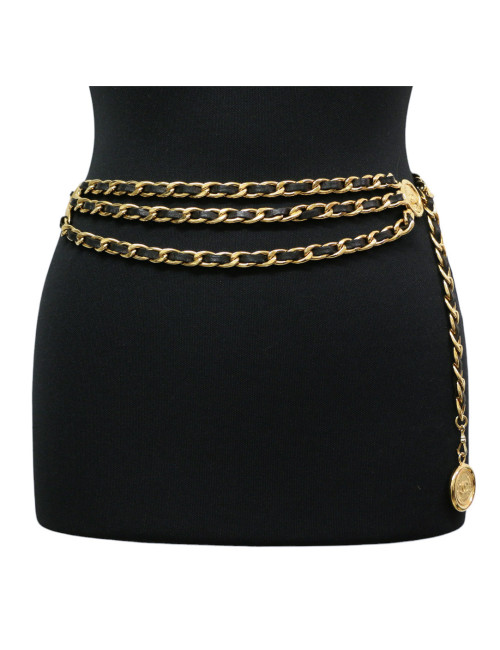 Ceinture CHANEL chaine triple