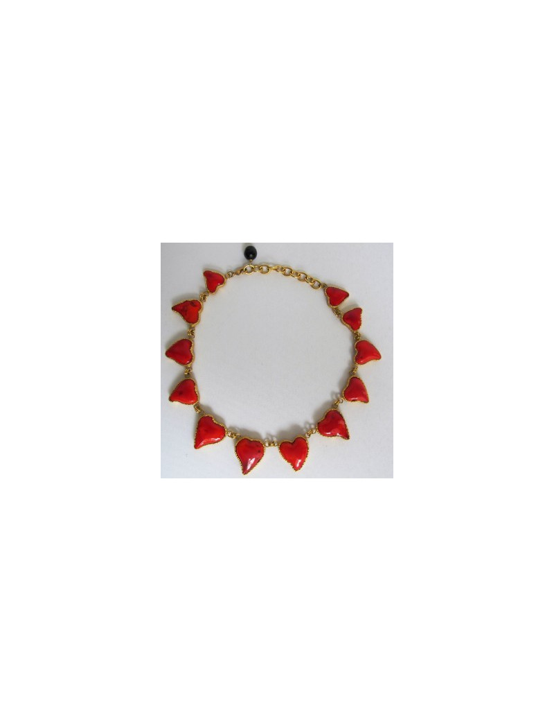 collier "HEARTS" MARGUERITE DE VALOIS