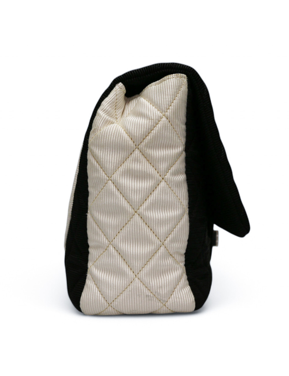 Sac classique 2.55 Chanel noir et blanc, nous livrons dans le monde