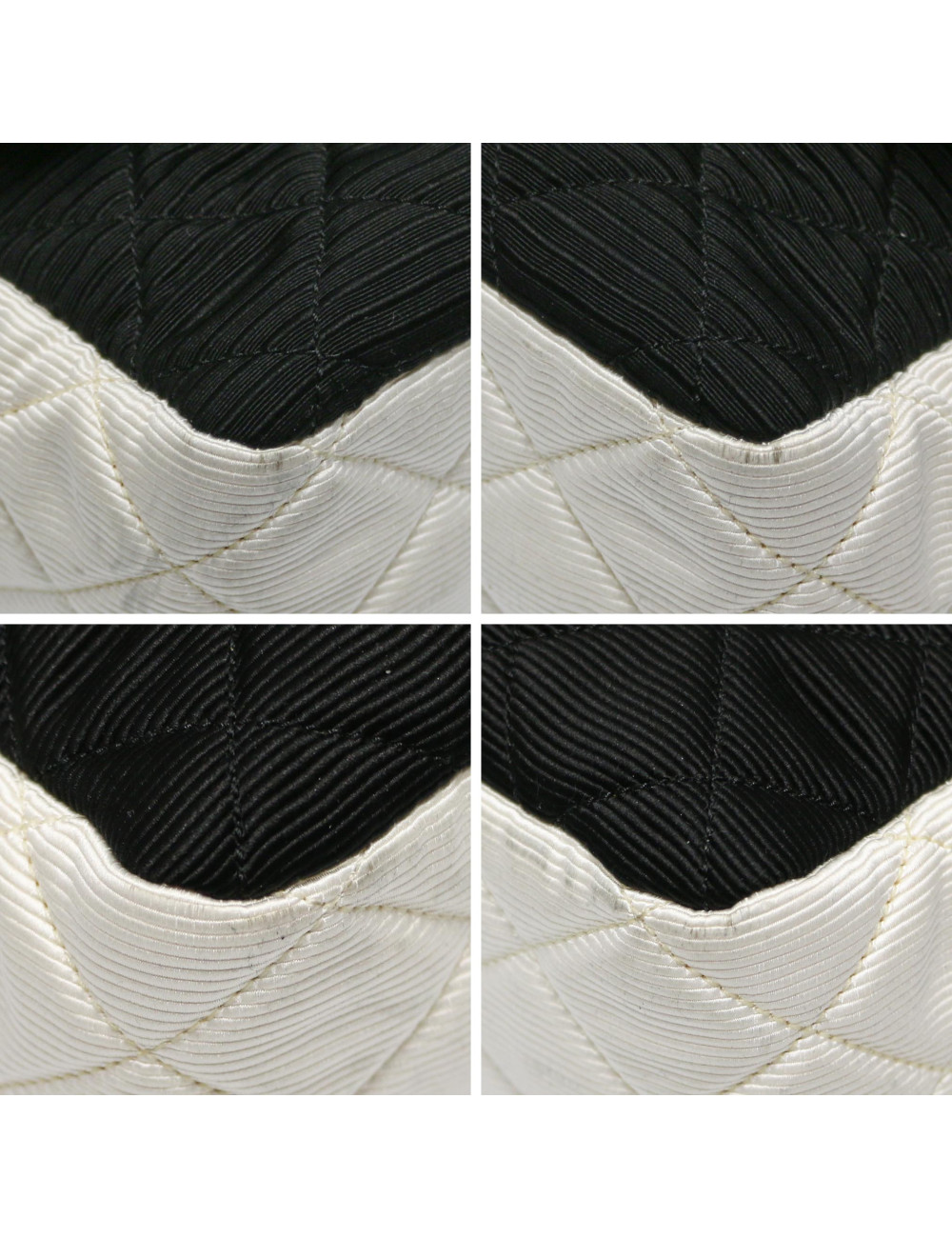 Sac classique 2.55 Chanel noir et blanc, nous livrons dans le monde