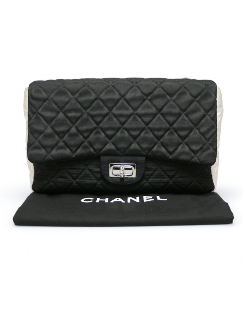 sac 255 chanel noir et blanc