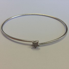 Bracelet "Étoile" par Kate Moss FRED diamants et or blanc