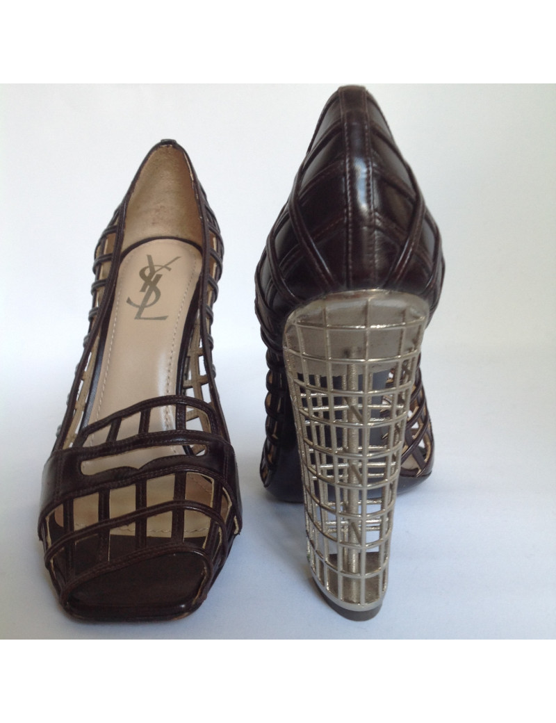 Escarpins YVES SAINT LAURENT T 39 collector