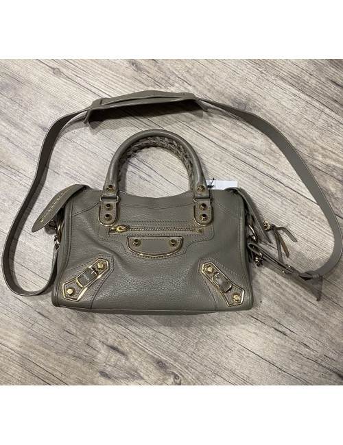 Mini City BALENCIAGA étoupe