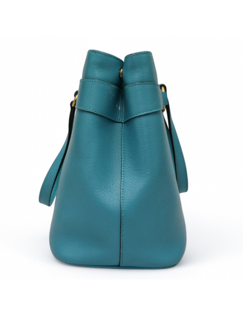 Sac Horsebit 1955 Gucci cuir bleu turquoise : certifié authentique