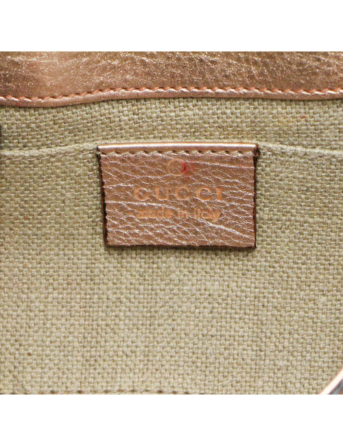 Sac Gucci Horsebit en cuir rose brillant, collection Gucci x Tom Ford