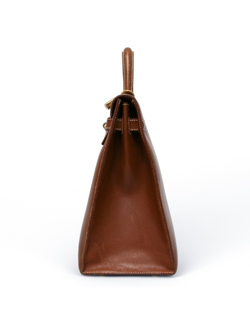 Kelly 35 vintage epsom gold Hermès vintage : occasion authentique.