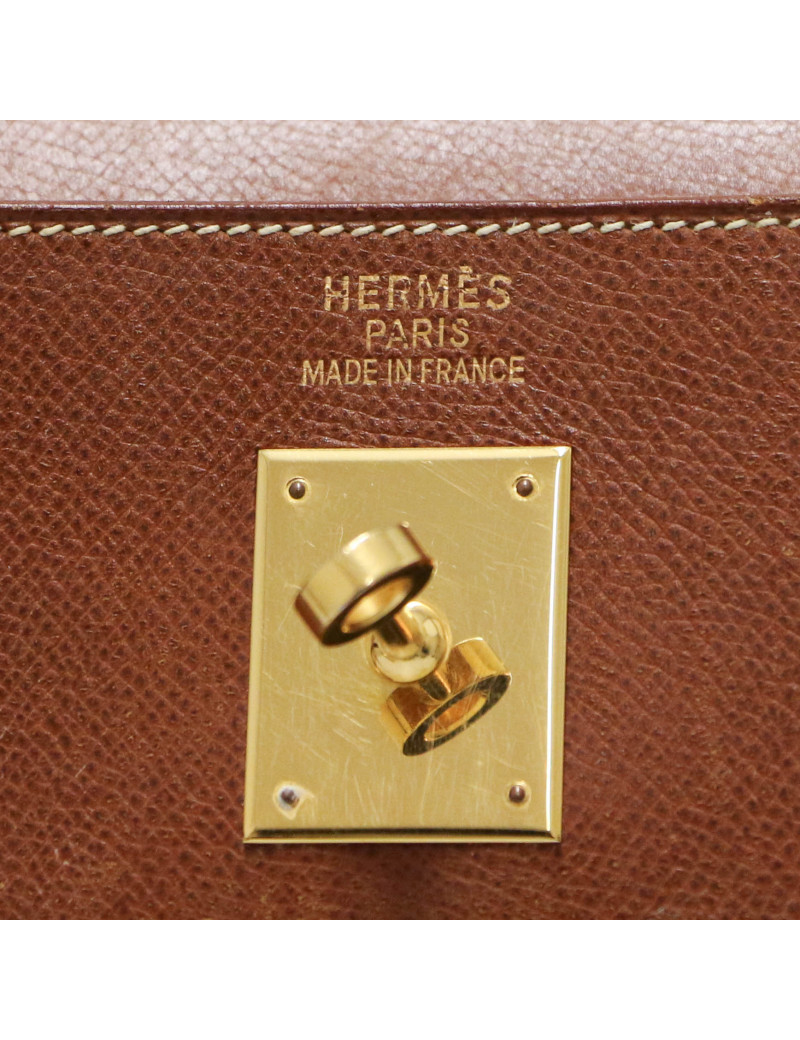 Kelly 35 vintage epsom gold Hermès vintage : occasion authentique.