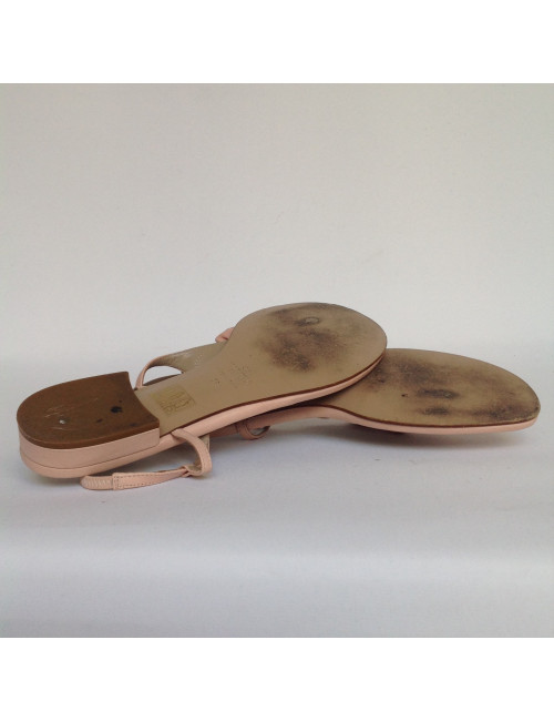 sandales plates VALENTINO T39 roses