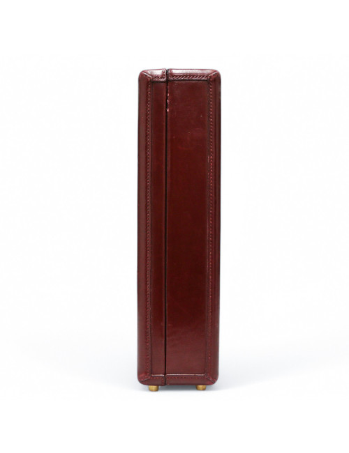 Attaché case Hermès Rouge H vintage : livraison en express possible