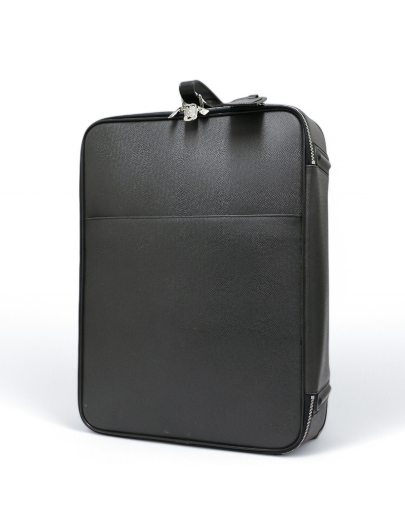 Valise Pégase Louis Vuitton cuir Taiga ardoise :  taille bagage cabine