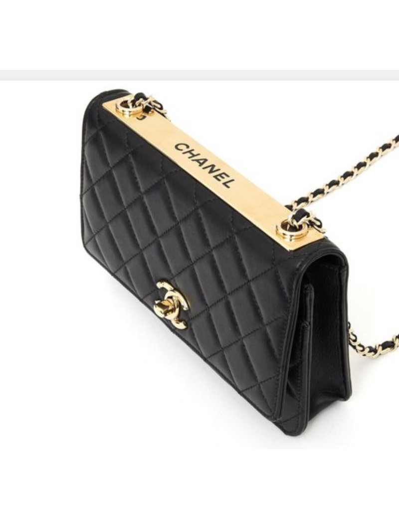 Mini sac CHANEL WOC cuir d'agneau