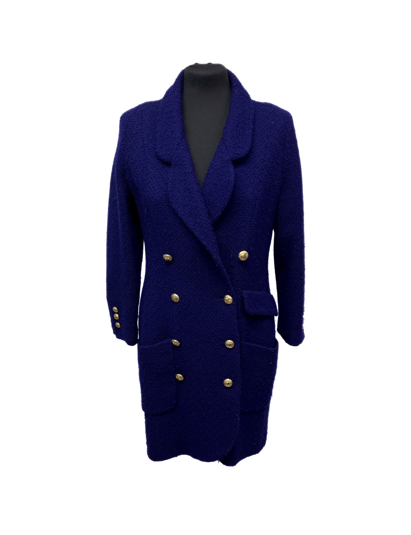 Manteau CHANEL violet vintage