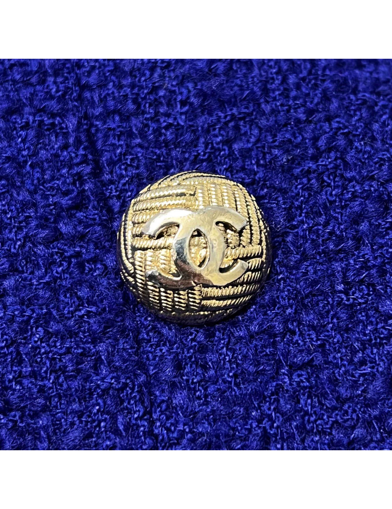 Manteau CHANEL violet vintage