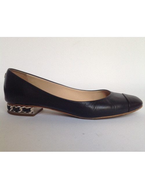 Ballerines CHANEL t 39.5 chaines