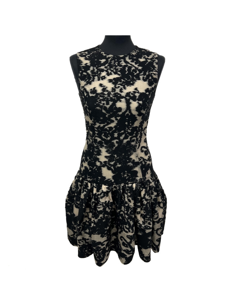 Robe CHRISTIAN DIOR  impression dentelle noire
