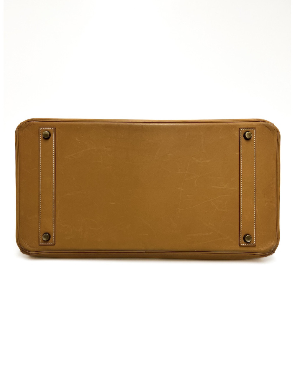 Birkin 40 Hermès Barénia couleur Gold : pièce emblématique de 1993