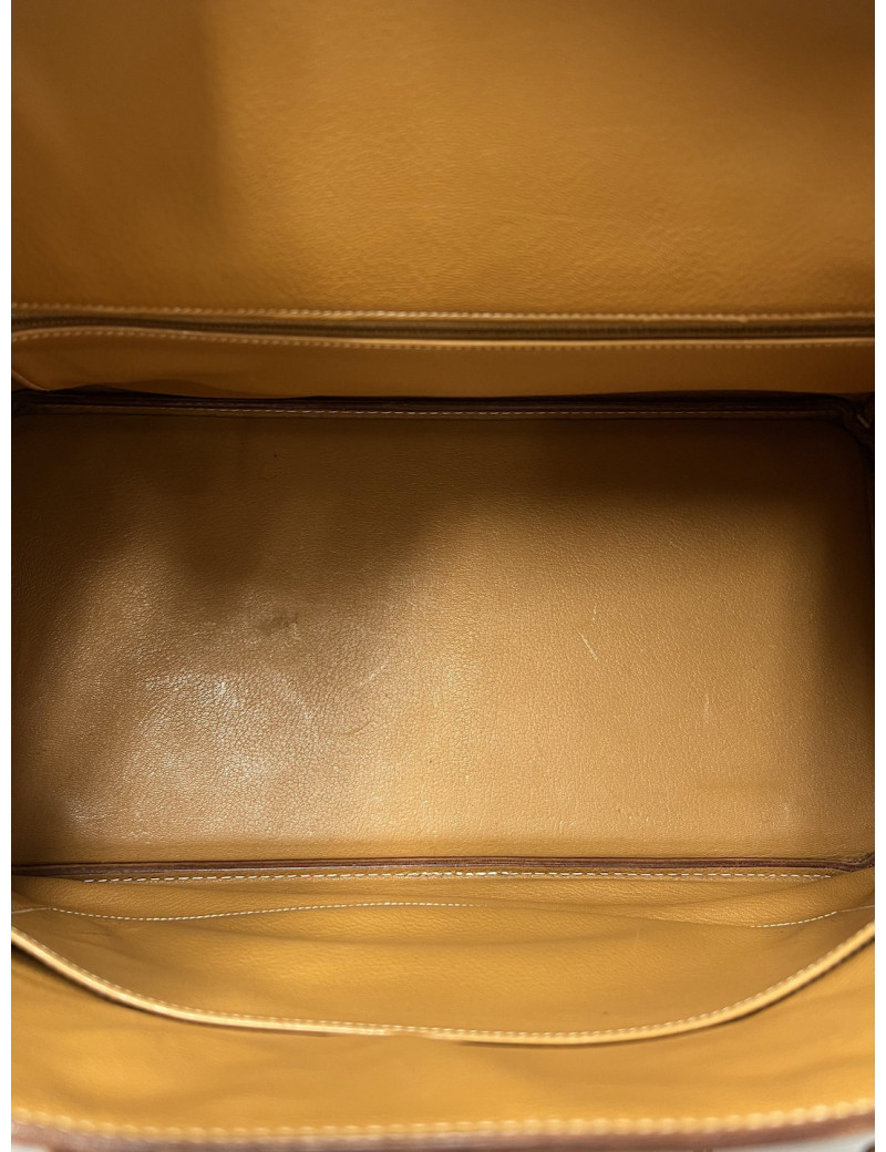 Birkin 40 Hermès Barénia couleur Gold : pièce emblématique de 1993
