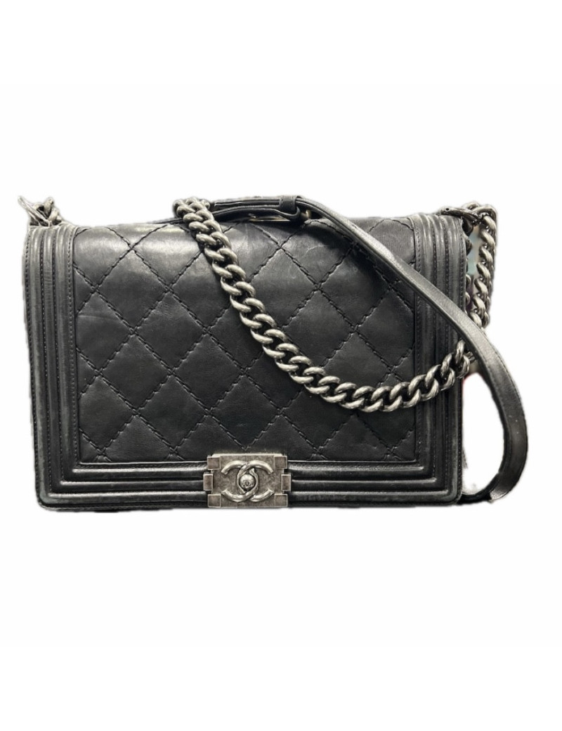 Sac Boy GM CHANEL noir