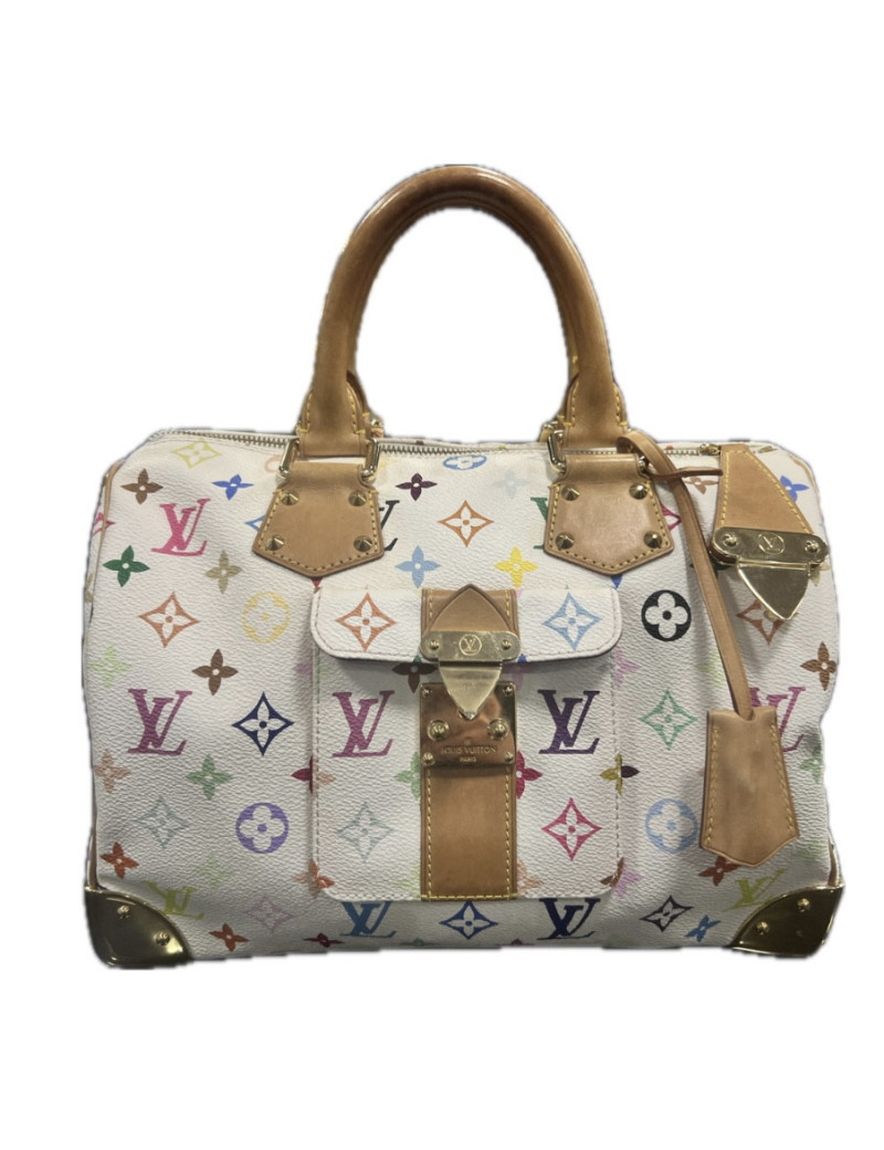 Speedy 30 Murakami Louis Vuitton blanc, occasion certifiée authentique