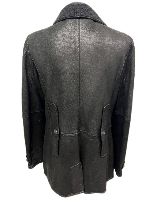 Caban T 42 CHANEL agneau noir