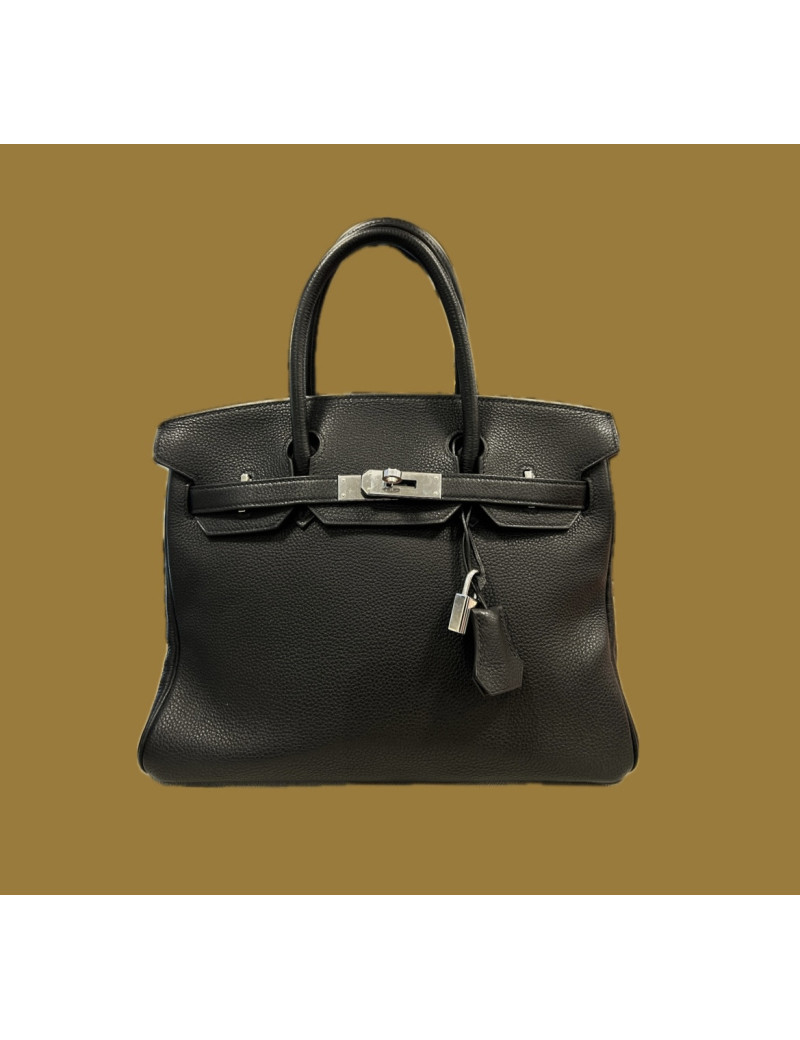 Sac Birkin 30 HERMES togo noir