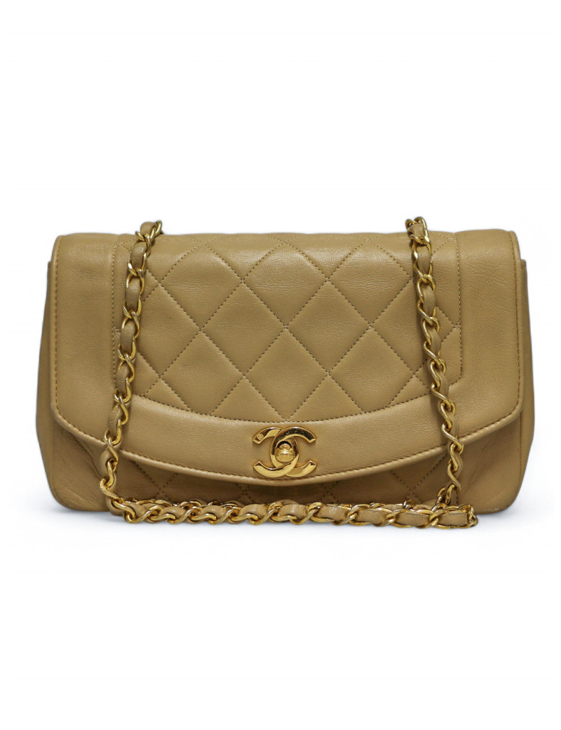 Sac Diana beige CHANEL