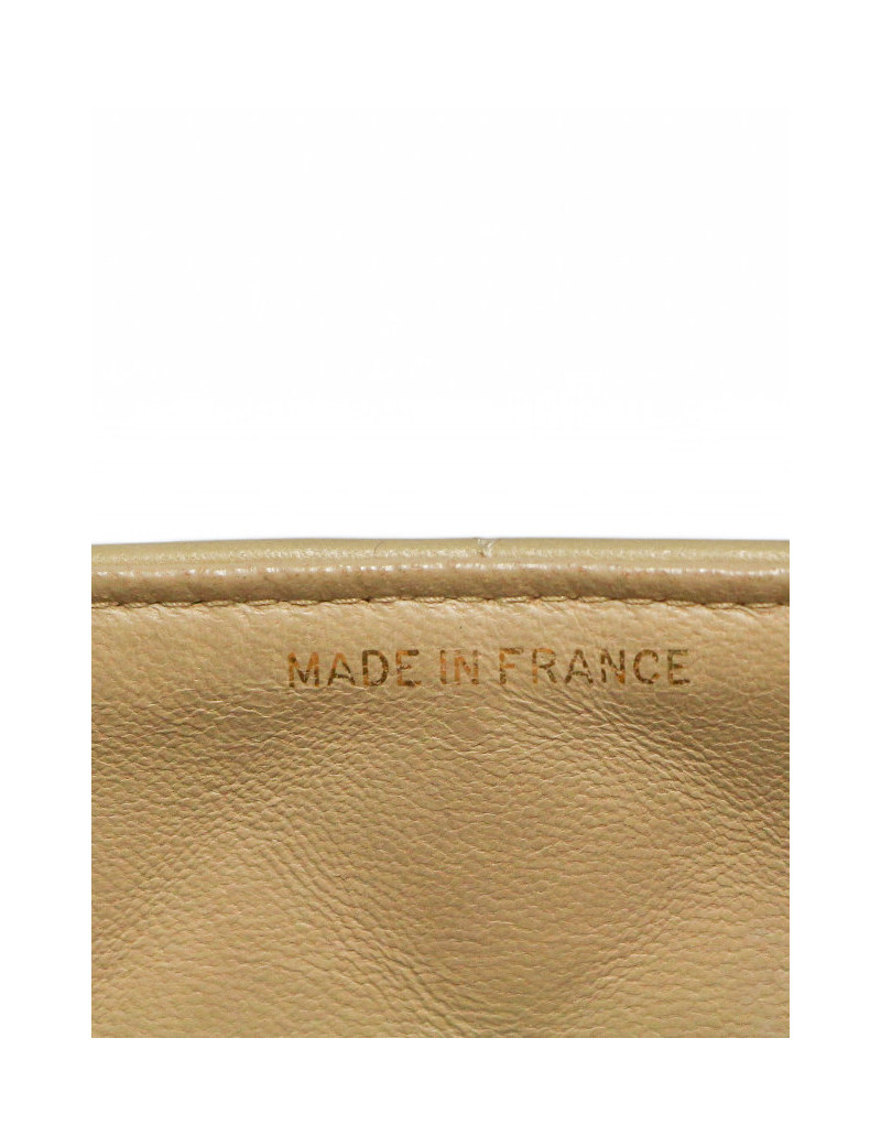 Diana Chanel beige en cuir : occasion certifiée authentique.
