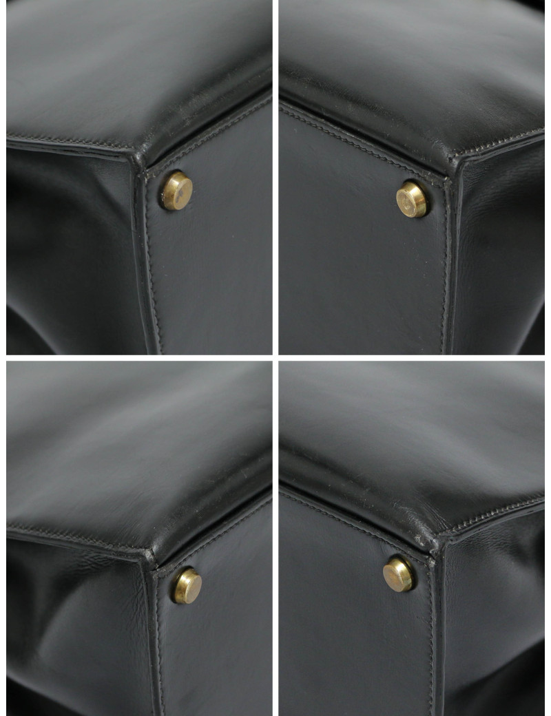 Sac sellier Kelly box 35 Hermès vintage disponible en seconde main de luxe