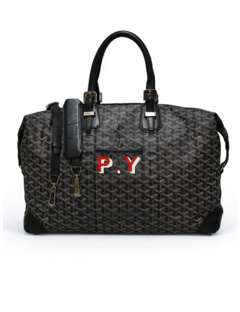 Sac de voyage GOYARD Boeing toile noire