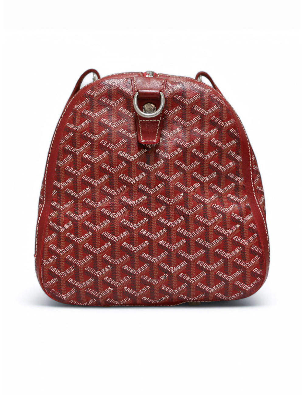 Sac GOYARD Croix Jules Boston toile rouge