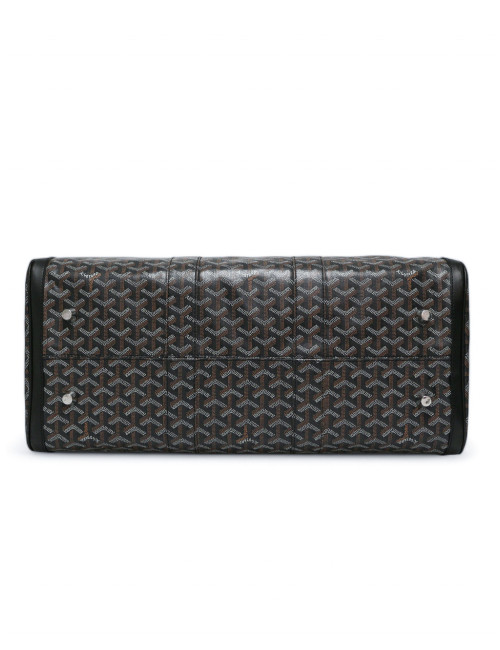 Sac GOYARD Croix Jules 50 Boston toile noire