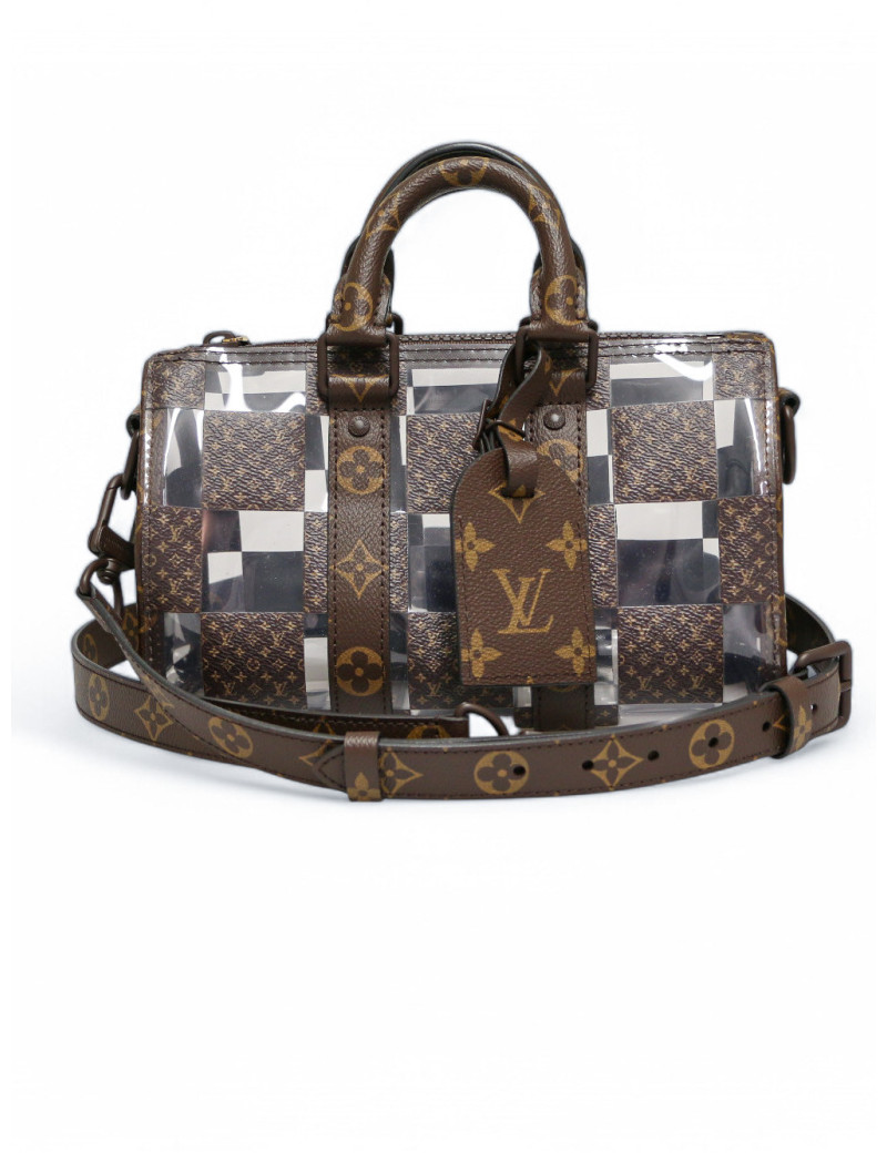 Keepall 25 Chess bandoulière Louis Vuitton édition limitée d'occasion