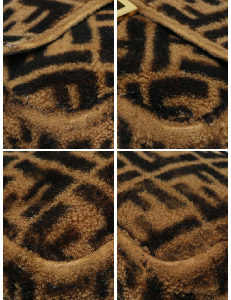 Sac Fendi Baguette zucca monton d'occasion disponible en seconde main