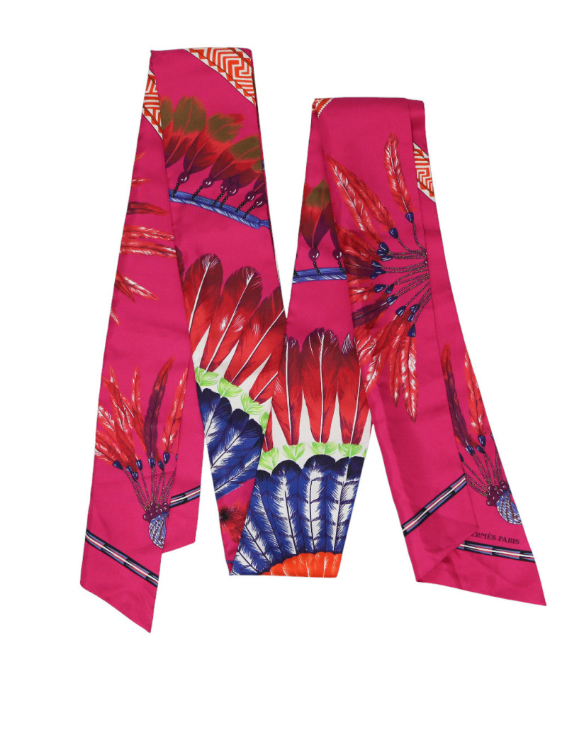 Maxi twilly HERMES Brazil soie