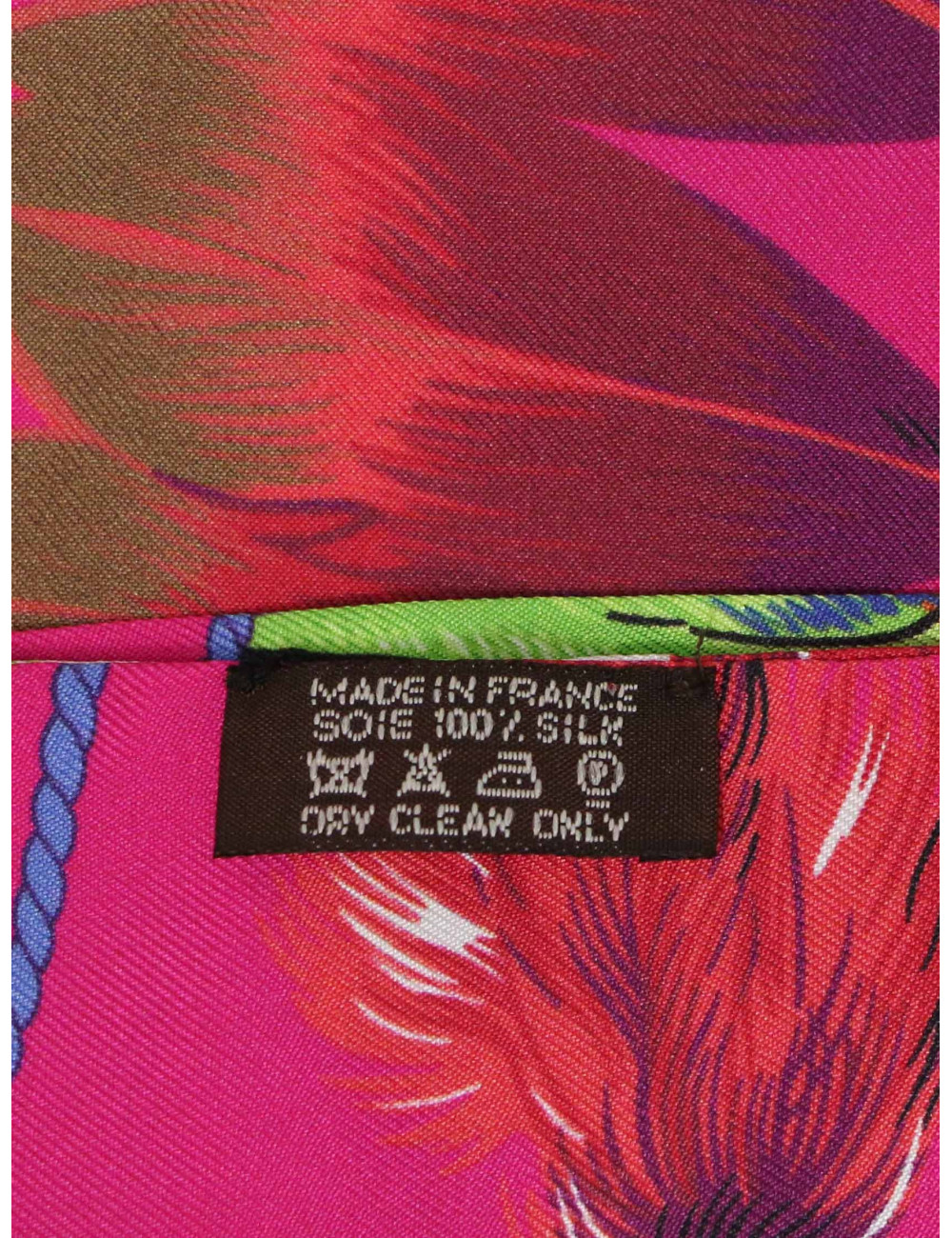 Maxi twilly HERMES Brazil soie