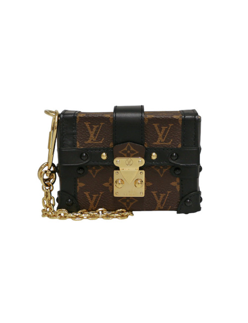 Pochette LOUIS VUITTON Essentiel Trunk toile Monogram